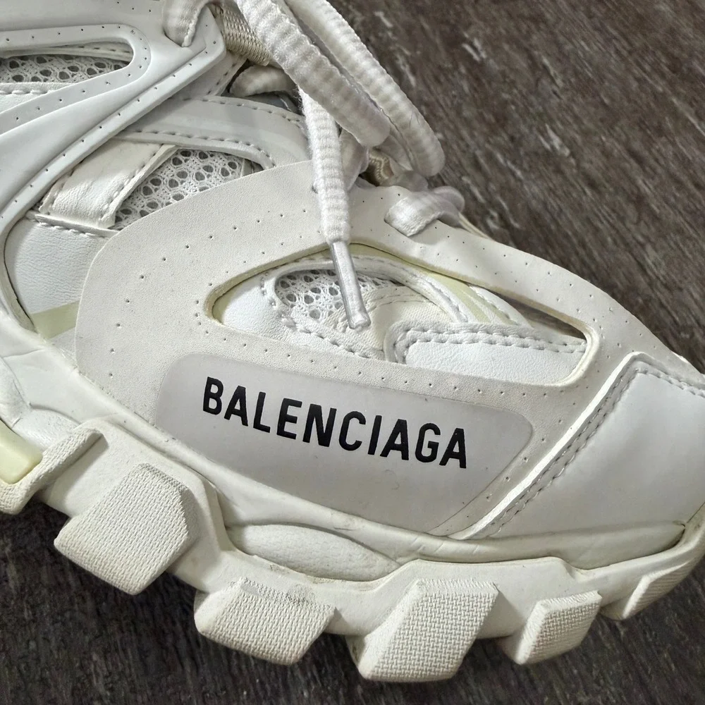 Balenciaga Track Sneakers Womens 36‎ White Chunky Mesh Designer Trainers